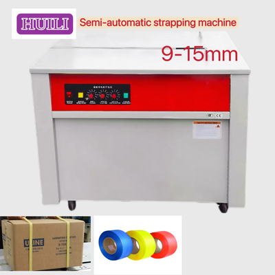 Semi Auto Box Strapping Machine Single Phase 200V Carton Strapping Machine