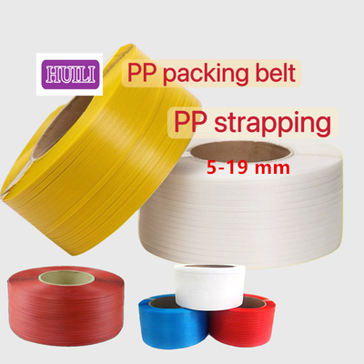 Multi Colored PP Packaging Belt Environmentally Friendly For Auto Strapping Machines