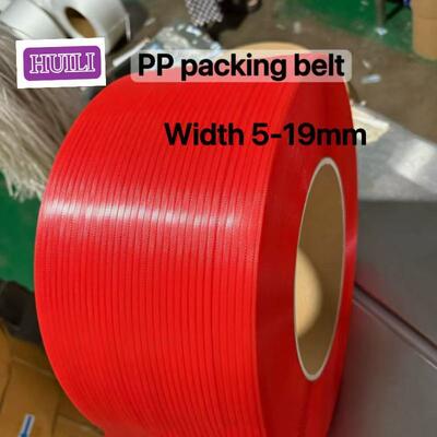 Transparent PP strapping 5-12 mm PP strapping belt PP Packing straps for automatic strapping machines