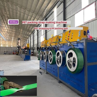 PET Strapping Machine PET Plastic Steel Strapping Equipment with Featuring Single-Screw Extrusion