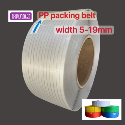 PP packing belt 5 to 12mm transparent PP strapping PP packing straps with high load-bearing capacity