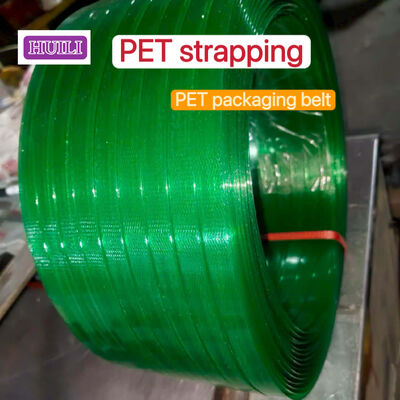 High-speed PET strapping 16mm PET plastic steel belt pet straps from 100% recycled materials