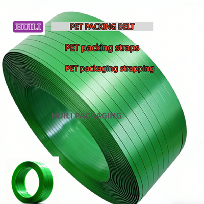 High-speed PET strapping 19mm PET packaging strap for pneumatic strapping tools
