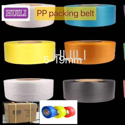 Custom ​LOGO 5-19mm PP Plastic Strapping Belt For Automatic Strapping Machine