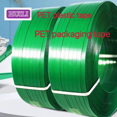 100% Shredded Material PET Strapping Band 0.6mm 0.8mm Thick Strong Tensile Strength