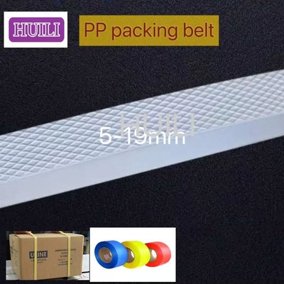 Colored 5mm PP Packaging Belt Pallet Strapping Tape For Automatic Packaging Machine