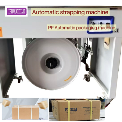 200V 50HZ Semi Auto Strapping Machine For Carton Box Packaging