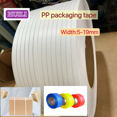 5-19mm PP Polypropylene band PP Strap Carton Packing Belt Plastic Strapping Roll