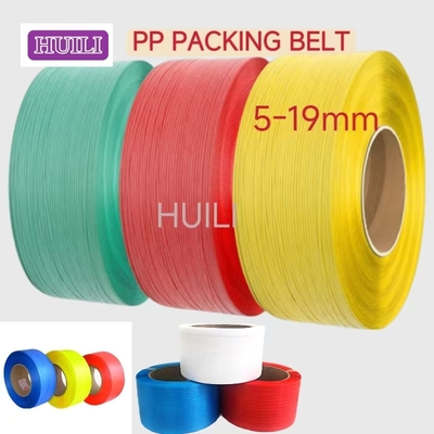 Multi Color 5-19mm Width PP Strapping Belt Packing Band Environmentally Friendly