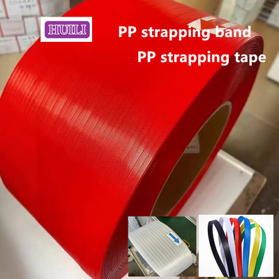 50kg-260kg Pull Thin PP Packing Belt Polypropylene Strapping Band For Pallet Packaging