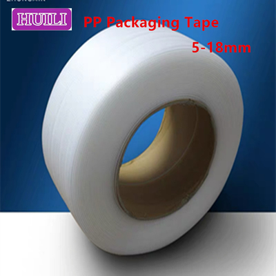 Custom Size 5mm Width PP Strapping Band , Carton Strapping Belt White Color