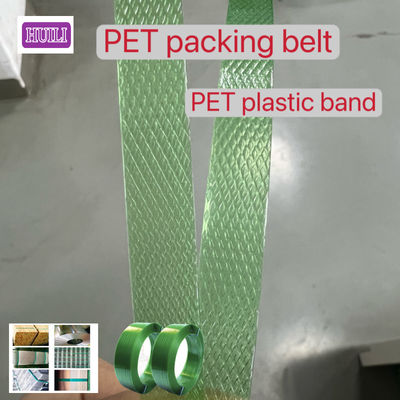 PET plastic steel strapping 16mm black PET strapping for pneumatic strapping machines