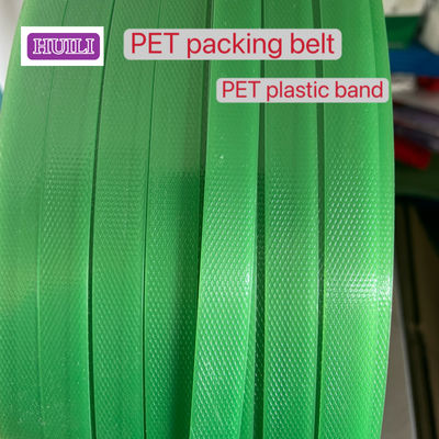 PET strapping 9-25mm green PET plastic strapping heavy-duty pallet strapping