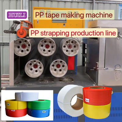 PP Strap Making Machine 5-15 mm High-Speed ​​PP Strap Production Line with Automatic Winding Machine