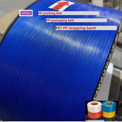 PP Polypropylene Strapping belt  / strap 5-19mm PP Packaging bnad with 100-1000m/roll