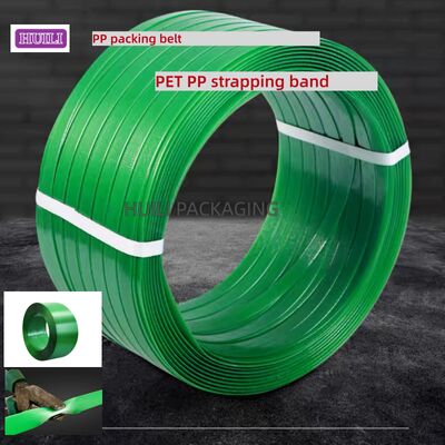 PET PP Packaging belt / strap 9-16 mm PET Plastic Steel with Embossed Surface
