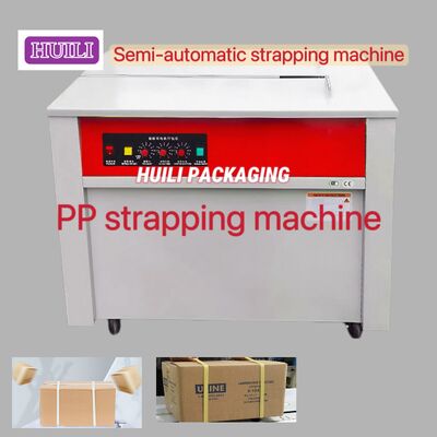 Semi-automatic strapping machine 12mm PP strap Automatic strapping machine 220V/60HZ