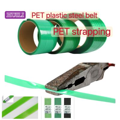 High-speed PET strapping black PET strapping belt with moisture-proof and UV-resistant properties
