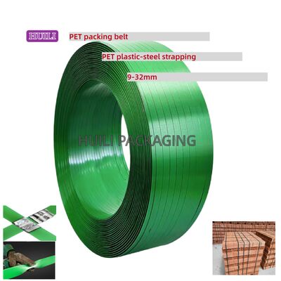 PET plastic strapping belt 16mm Aautomatic / manual PET packaging strap  pallet PP PET strapping band