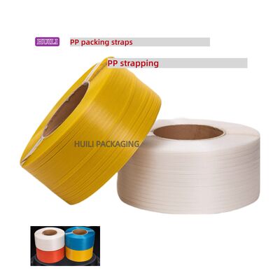 Automatic PET PP packing belt white 5 mm PP strapping belt Length 7000 m/roll