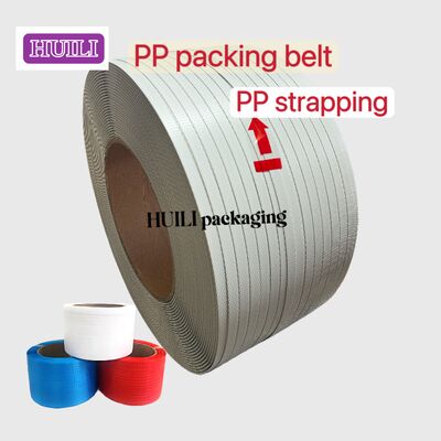5-12mm PP packing strap transparent PP strapping belt suitable for automatic strapping tools