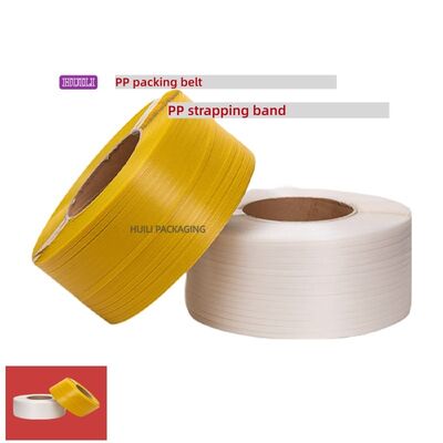 5-12mm PP packing strap transparent PP strapping belt suitable for automatic strapping tools