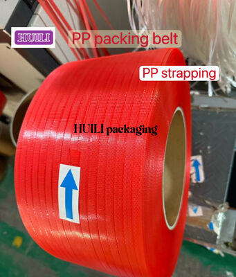 5-19mm PP strapping belt / strap transparent PP strapping band with high tensile strength
