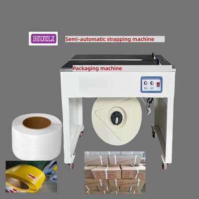 Semi-automatic strapping machine 12mm PP strap Automatic strapping machine 220V/60HZ