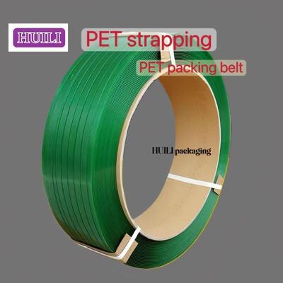 100% recycled PET strapping 16mm PET plastic strapping PET strapping with embossed surface