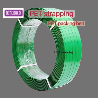 High-speed PET strapping belt 9-25mm PET packaging strap / PET plastic strap for heavy-duty product packaging