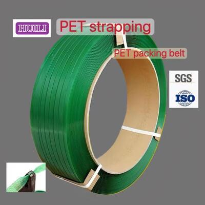 100% PET scrap material PET strapping 16-19mm PET strapping for pneumatic strapping machines