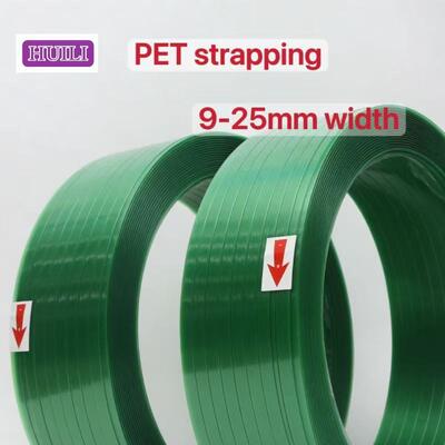 PET strapping 16mm PET plastic steel strap with cold-resistant PP PET packaging straps