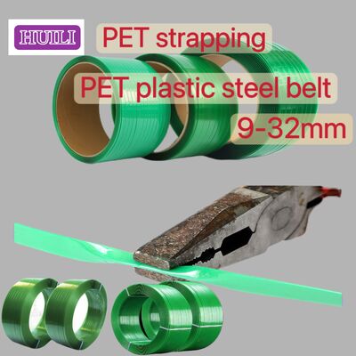 High-Speed ​​PET Strapping 9–25mm PET Strapping Band PET packaging belt for Automatic Strapping Tools