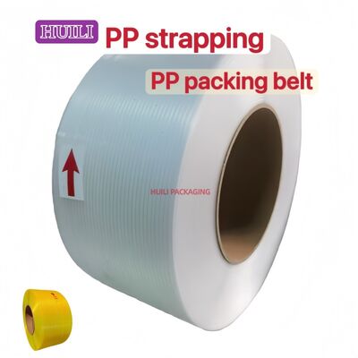 Durable PP Strapping Belt 5–19mm Transparent PP PET Straps for Automatic Strapping Machines