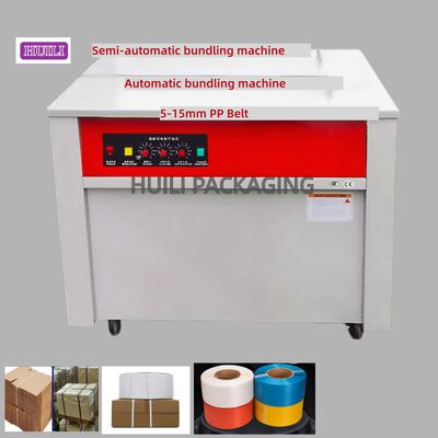 PLC-Controlled Semi-Automatic / Automatic Strapping Machine with Tabletop Strapping Machine