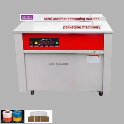 Semi-Automatic Strapping Machine 5-15mm PET PP Strap Automatic Bundling Machine  Desktop Strapping Tool