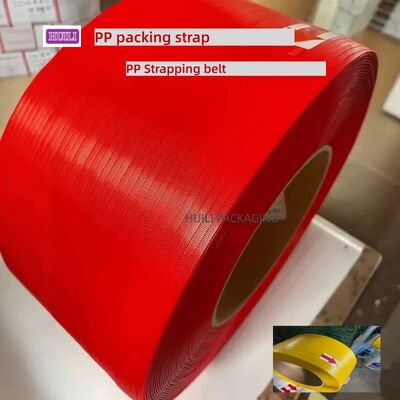 PP strapping 5-15mm white PP strapping straps PP Strapping band​ with high tensile strength
