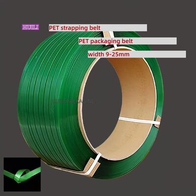 High-Speed ​​PET Strapping  16–19mm PET strapping steel strap with Embossed Surface