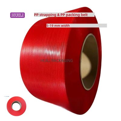 100% new polypropylene PP strapping 5-15mm PP PET packaging strapping with a smooth and clean surface
