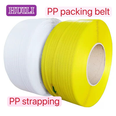 PP packing belt with super high breaking strength, suitable for packing heavy goods.