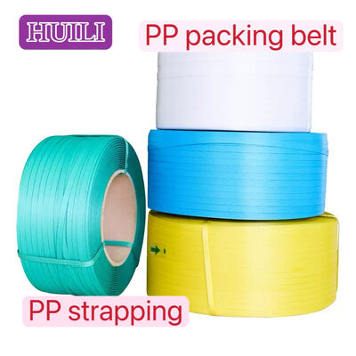 PP packing belt with super high breaking strength, suitable for packing heavy goods.