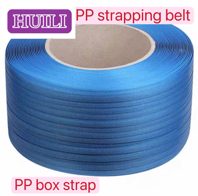 PP packing belt with super high breaking strength, suitable for packing heavy goods.