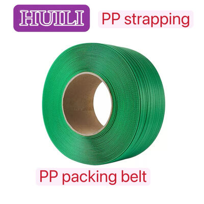 Packaging material: PP packing belt 5mm transparent PP strapping with 100% PP polypropylene