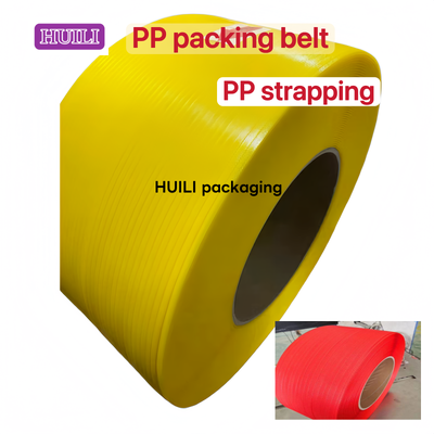 High belt PP packing belt 5mm to 19mm PP strapping for fully automatic strapping machine
