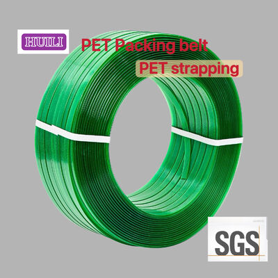 High tensile strength PET strapping belt with corrosion resistance and UV resistant for heavy-duty packaging