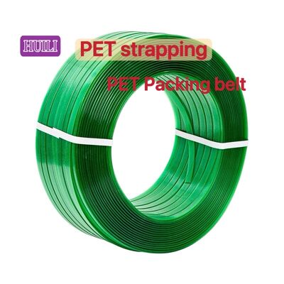 PET Packaging Strap 9–25 mm PET Strapping PET packaging belt with Embossed or Smooth Surface