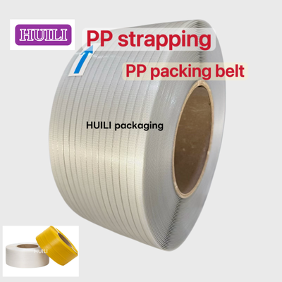 High-speed PP strapping 5mm transparent PP packing belt for High-speed strapping machine
