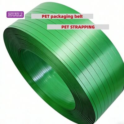 PET Packaging Strap 9–25 mm PET Strapping PET packaging belt with Embossed or Smooth Surface
