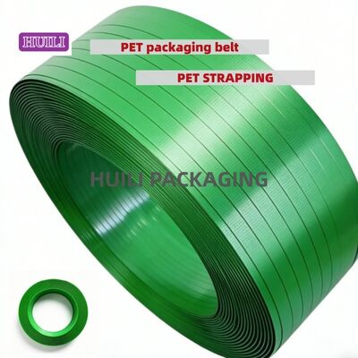 PET Packaging Strap 9–25 mm PET Strapping PET packaging belt with Embossed or Smooth Surface