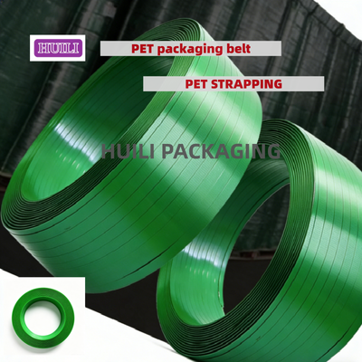 High-speed PET strapping 16mm PET pbaking band from 100% recycled materials